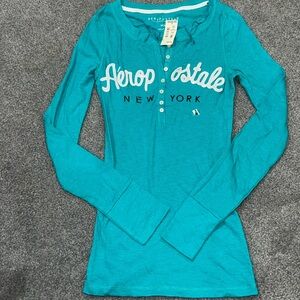 Aeropostale Button Up Long Sleeve